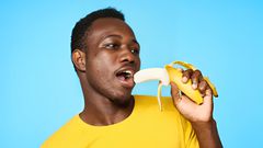 eating a banana gives energy