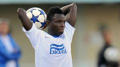 Ghanaian player Samuel Inkoom