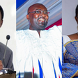 Apostle Professor Kwadwo Nimfour Opoku Onyinah, Dr Mahamudu Bawumia and Ursula Owusu