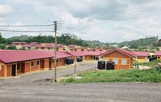 New housing units in Appiatse