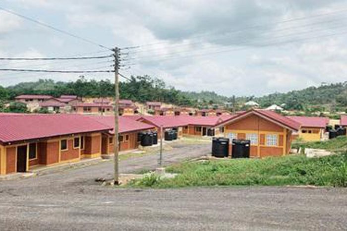 New housing units in Appiatse
