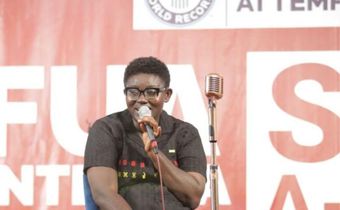 Afua Asantewaa ends sing-a-thon attempt after 126 hours and 52 minutes