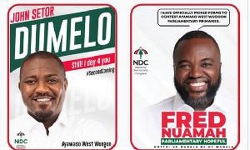 John Dumelo and Fred Nuamah
