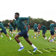 Thomas Partey feels great to return to Arsenal training after injury layoff