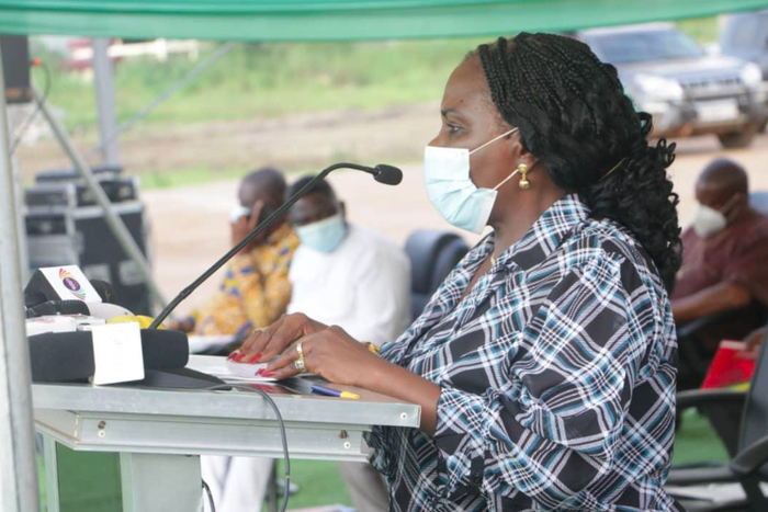Minister of Sanitation and Water Resources (MSWR), Madam Cecilia Abena Dapaah