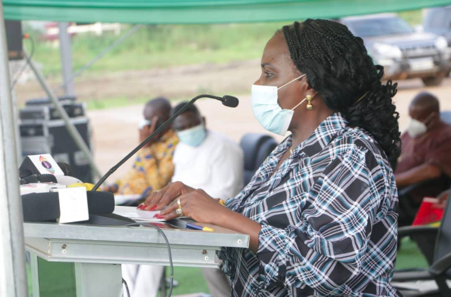 Minister of Sanitation and Water Resources (MSWR), Madam Cecilia Abena Dapaah