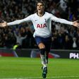 Tottenham's Erik Lamela celebrates scoring against Watford