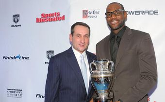 LeBron James Coach K