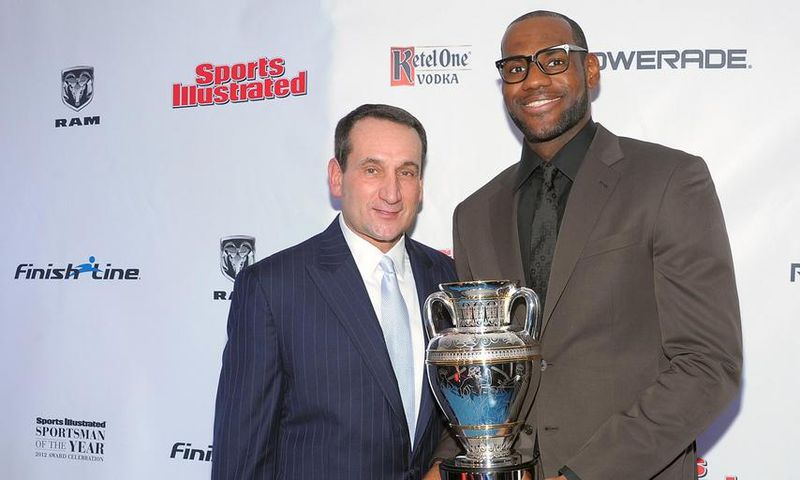 LeBron James Coach K