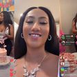 Hajia 4 Reall goes on TikTok live to mark her birthday with her daughter (WATCH)