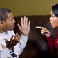 Arguing couple