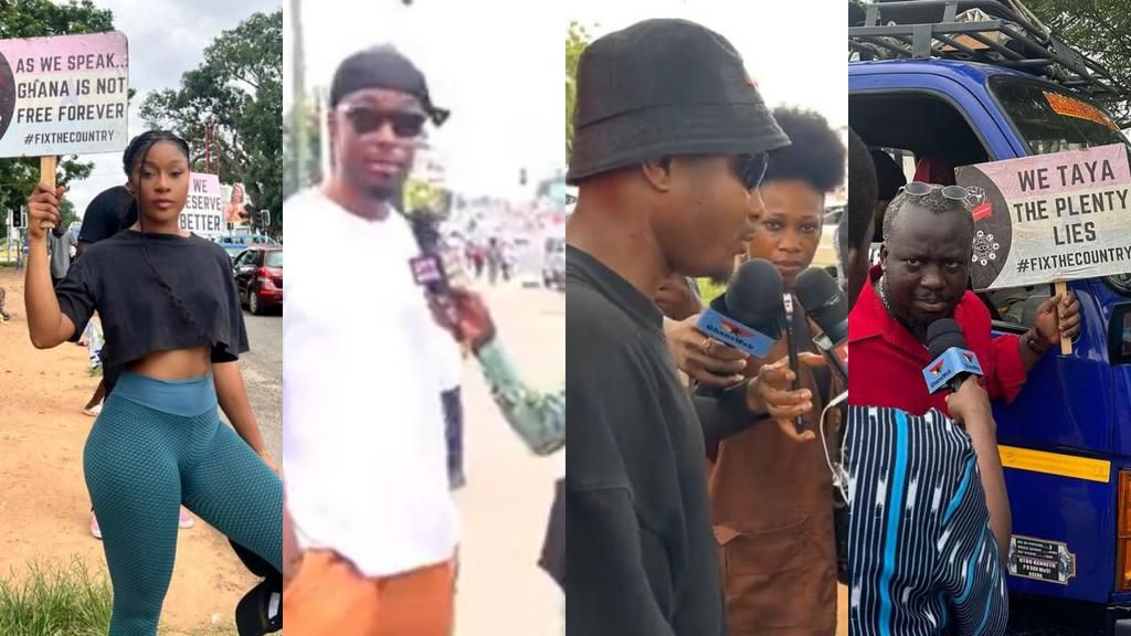 Ghanaian Celebrities join  #OccupyJulorbiHouse protest