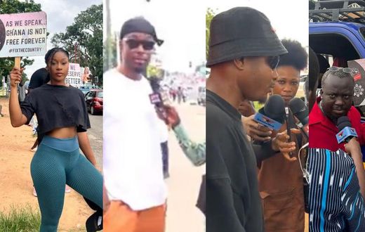 Ghanaian Celebrities join  #OccupyJulorbiHouse protest