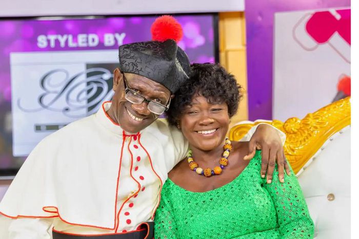 Rev Canon Amankwah and his wife, Ruth