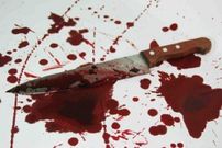 Bloody knife