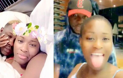 Medikal and Fella Makafui