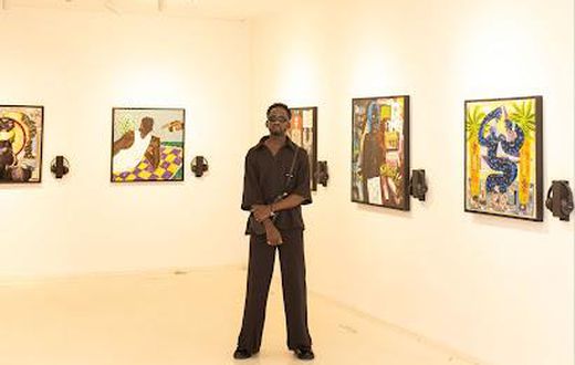 Everything you need to know about Mr Eazi's #TheEvilGenius Art Exhibition.