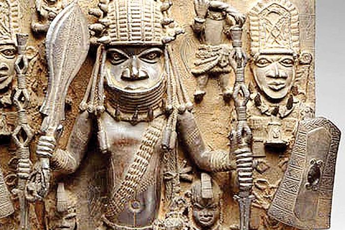 Looted African artifacts