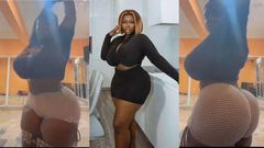 Maame Serwaa's new body will ginger you to hit the gym