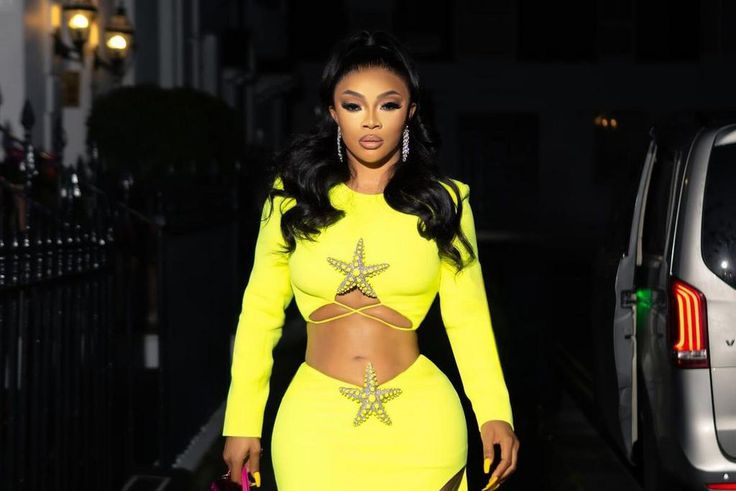 Toke Makinwa on her birthday [Instagram]