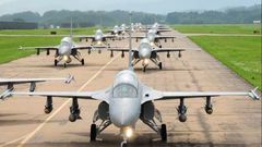 10 countries with the largest military aircraft fleets in the world. [static]