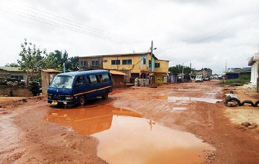 Kpone Katamanso roads