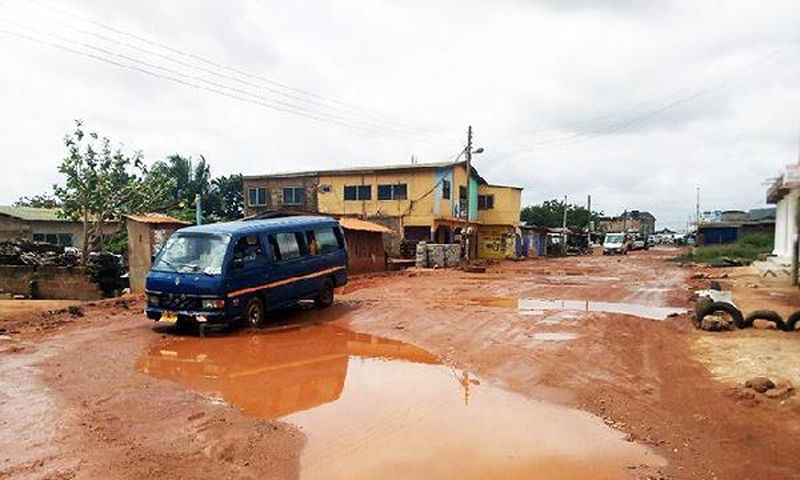 Kpone Katamanso roads
