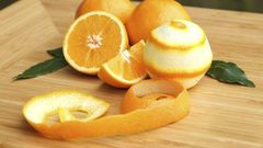 orange peels