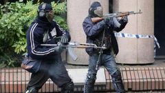 File photo: Armed robbers