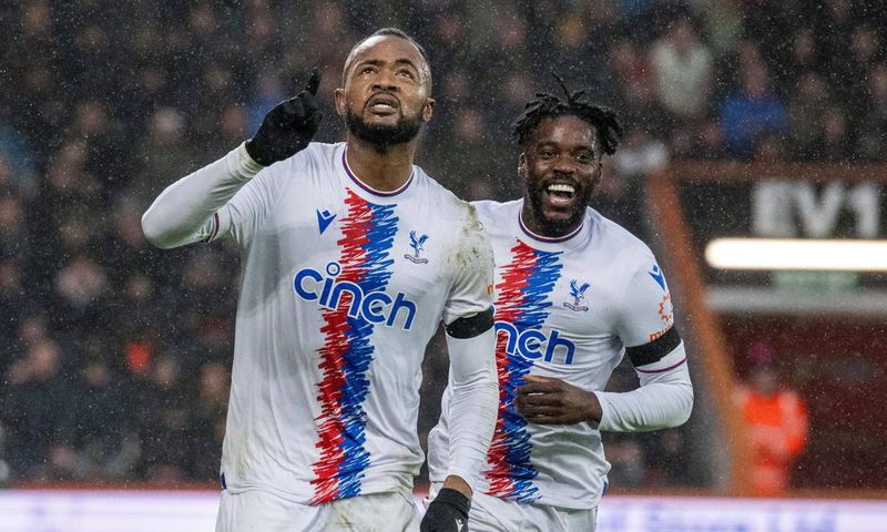 Jordan Ayew scored in Crystal Palace's 2-0 win over Bournemouth