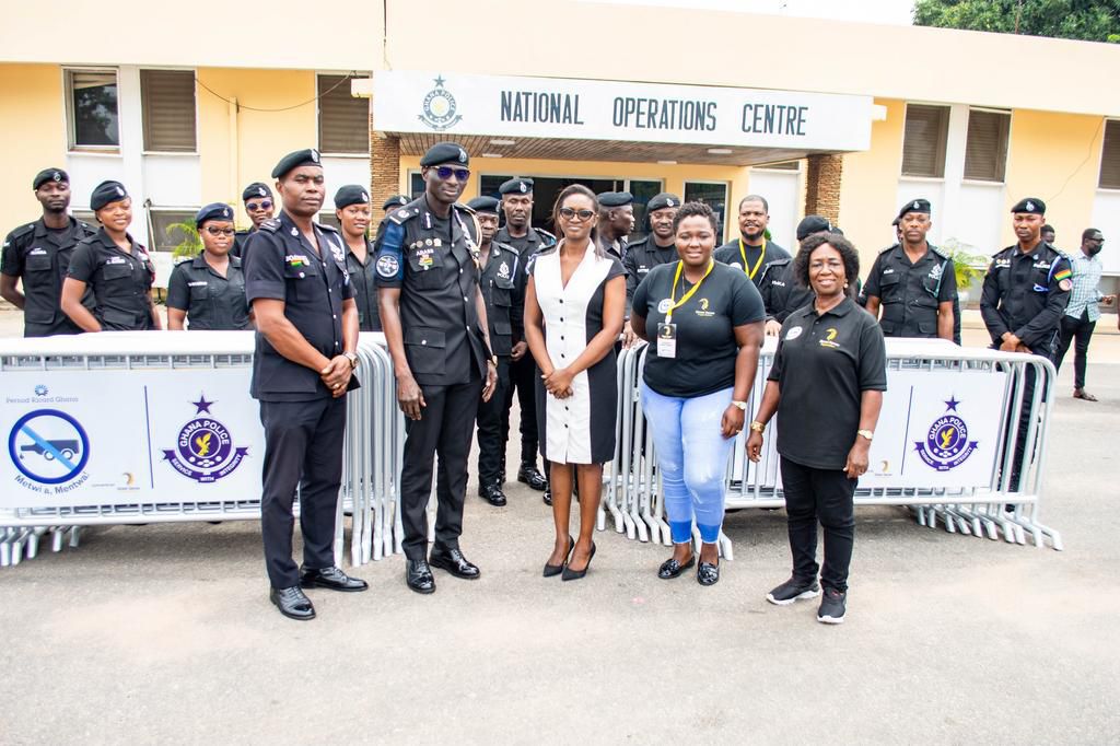 Ghana Police gets new barricades