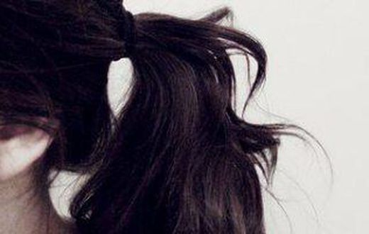 ponytail using real hair band