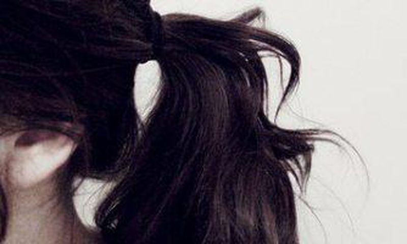 ponytail using real hair band