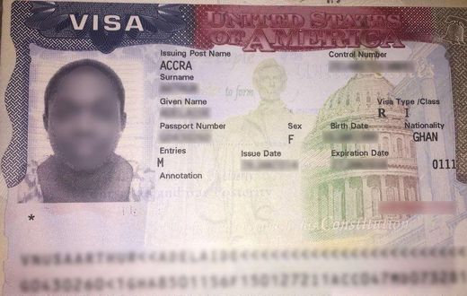 US Visa file photo
