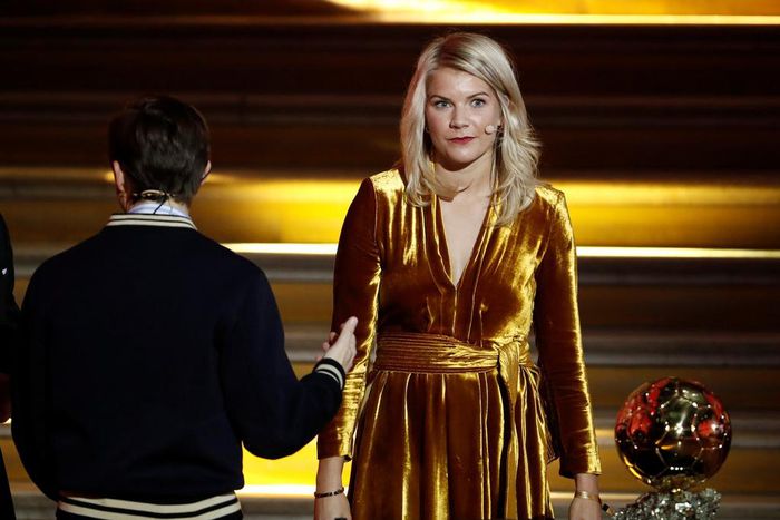 Ada Hegerberg reacts to getting asked to twerk at the Ballon d'Or.JPG