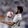 Real Madrid's Isco will miss several weeks after an appendectomy