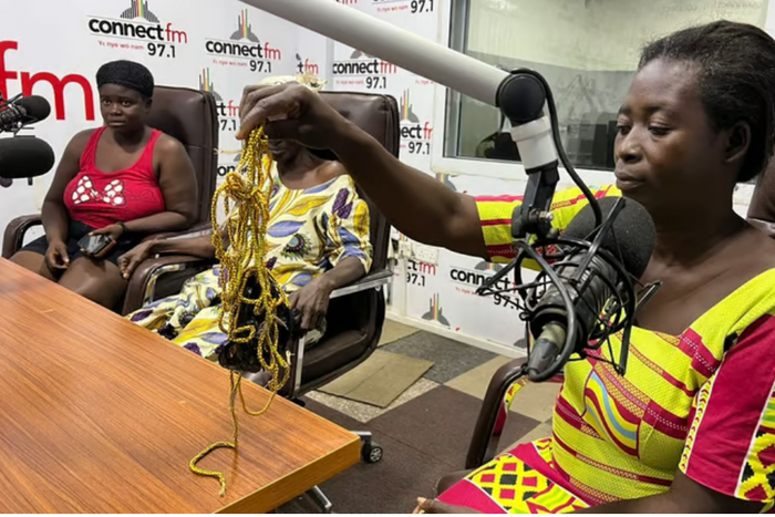 Police tore my waist beads and arrested my husband – Woman storms radio station to cry