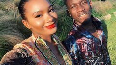 Mr Eazi and his wife, Teni Otedola, during a trip to Míkonos, Greece in the summer [Instagram/MrEazi]