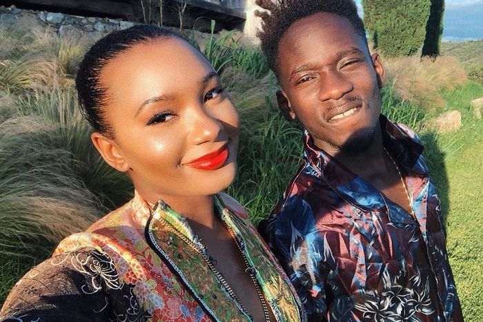 Mr Eazi and his girlfriend, Teni Otedola are presently in Míkonos, Greece for the summer and we can't get enough of their photos [Instagram/MrEazi]