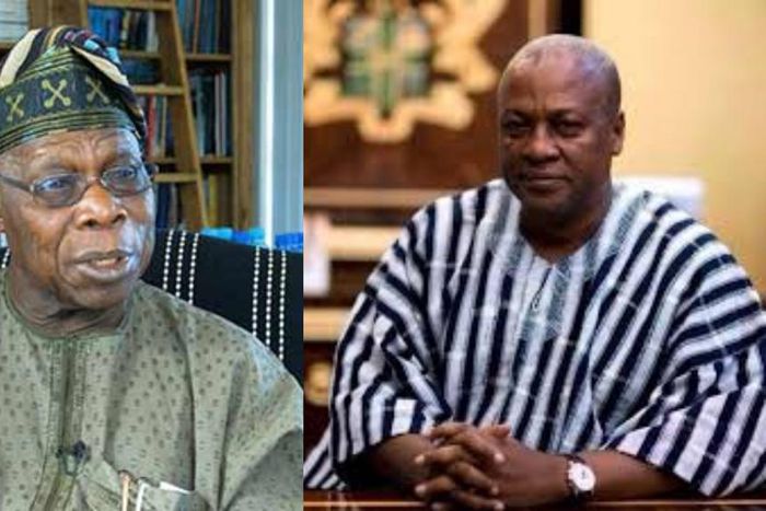 Mahama chairs launch of former Nigerian President Olusegun Obasanjo's new book