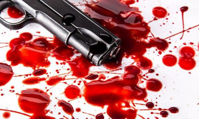 Bloody gun
