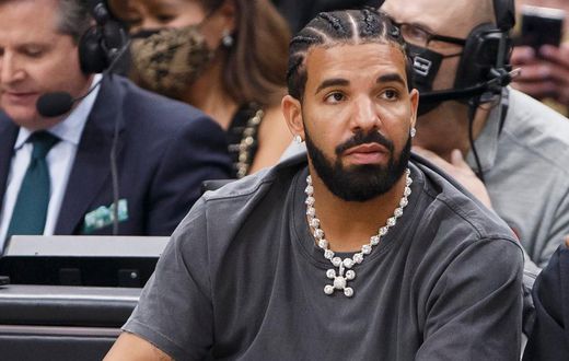 Drake at Scotiabank Arena on March 18, 2022 in Toronto, Canada.Cole Burston/Getty Images