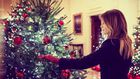 melania white house christmas