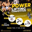 Powerlifters to do battle at 2023 Powerlifting Competition