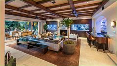 Many mega-mansions are designed with separate wings or floors for family and guests