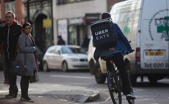 Uber Eats bike London