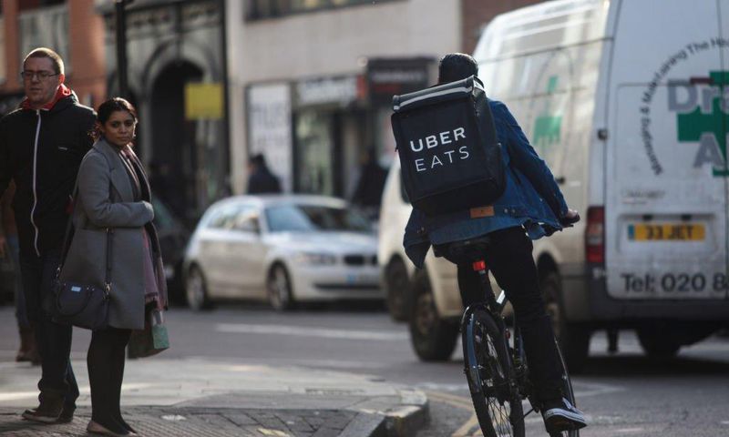 Uber Eats bike London