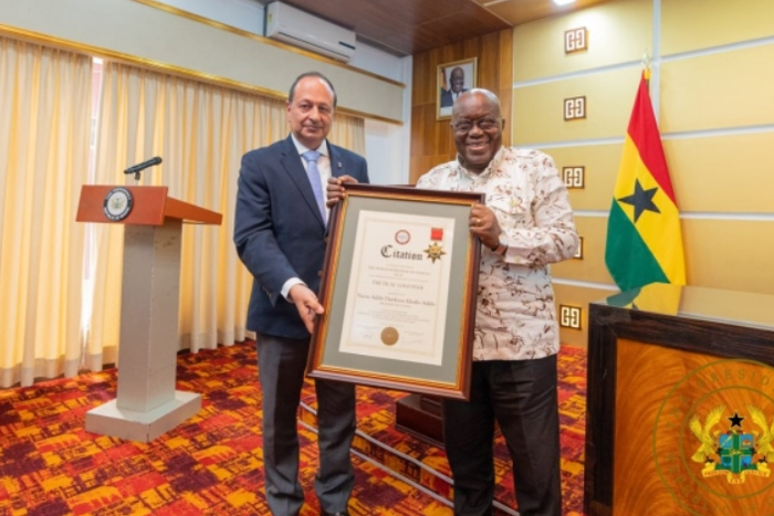 Nana Addo receives award