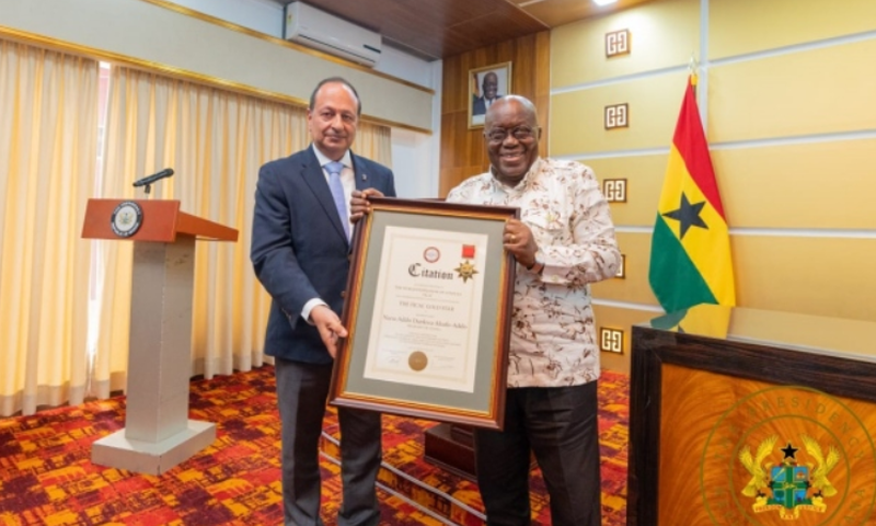 Nana Addo receives award