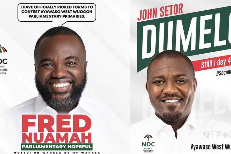 Fred Nuamah and John Dumelo